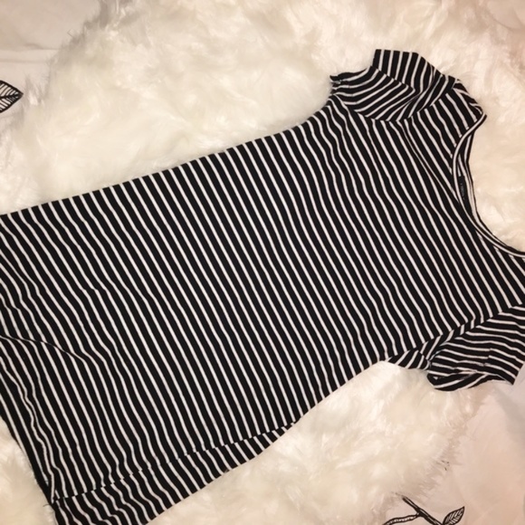 Black And White Striped T Shirt Dress 2026.Forever 21 | Dresses | 4 For 5 Forever 21 Black And White Striped Tee ...